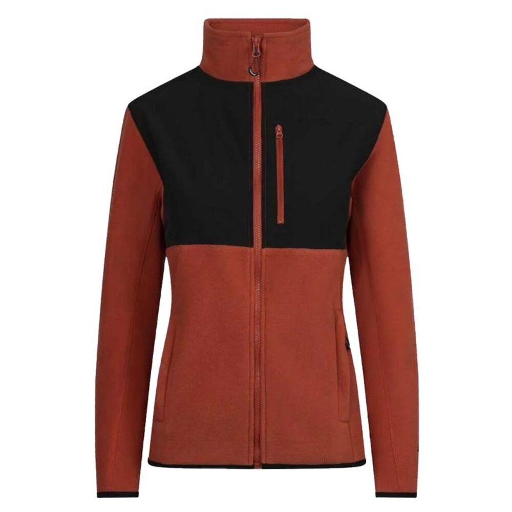 Trespass Womens/Ladies Arcade AT100 Contrast Fleece Jacket / Burnt Sienna